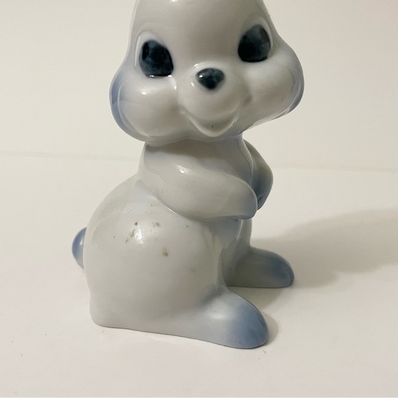 Vintage Ceramic Bunny Rabbit Figurine Japan 5” Tall - Picture 3 of 16